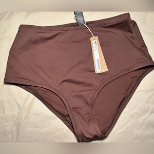 SKIMS Cocoa Swimwear Top